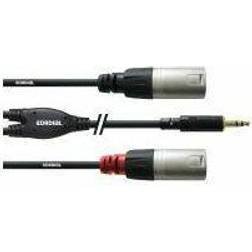 Cordial Audio Adapter Cable [1x jack 3.5 2x XLR jack] 3.00